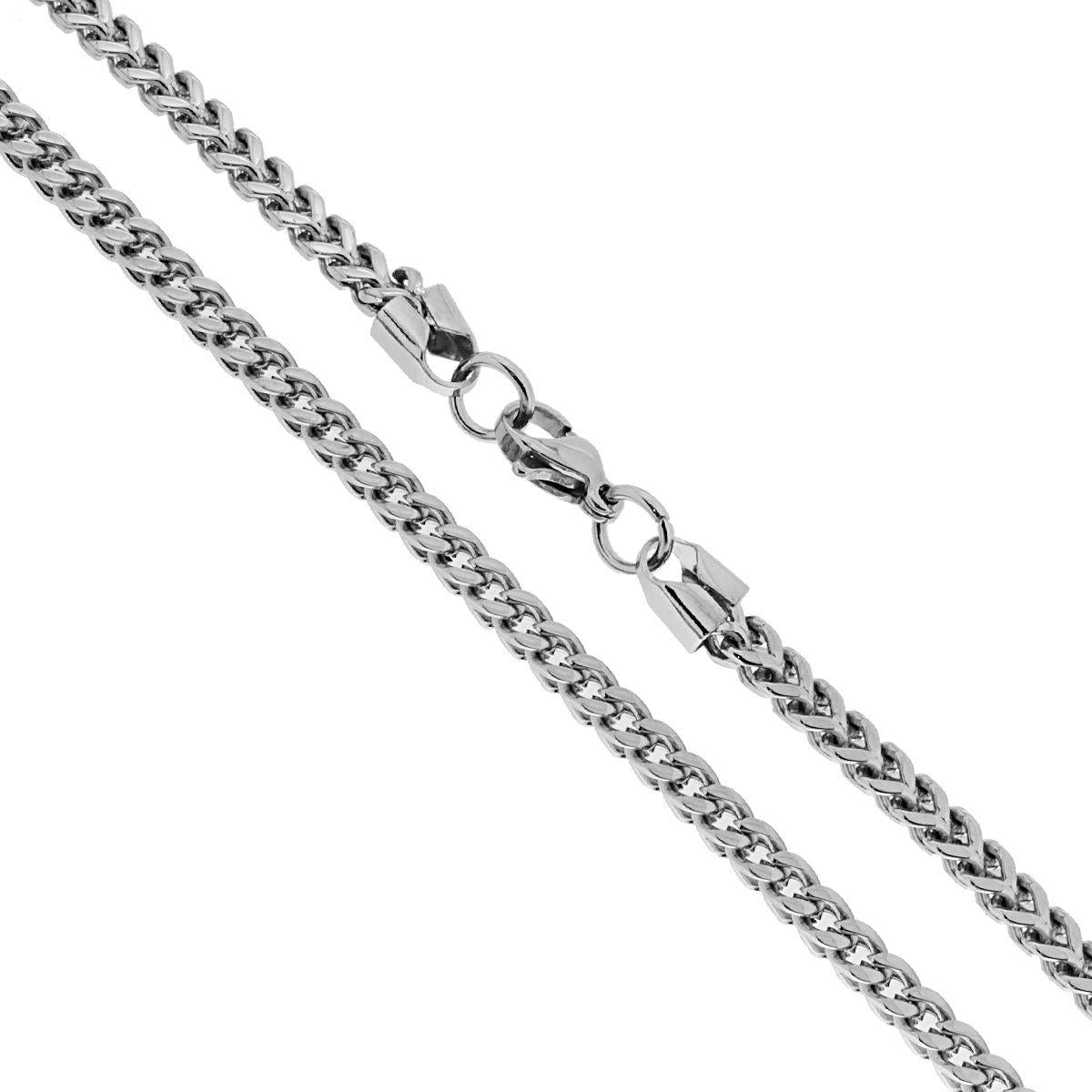 Catena Spiga sezione mm 3.4 lunghezza cm 50 in ACCIAIO