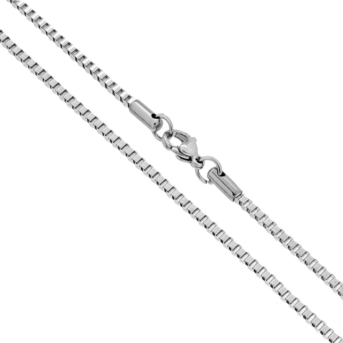 Catena Veneziana sezione mm 1.9 lunghezza cm 50 in ACCIAIO