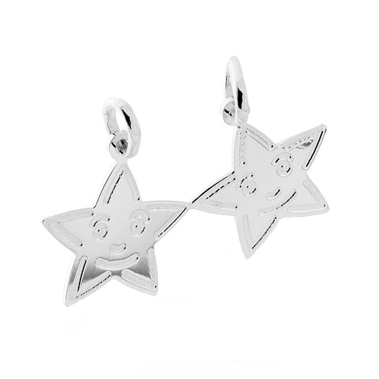 Ciondolo Stelle che si spezzano in Argento 925