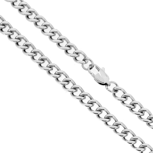 Catena Grumetta sezione mm 5.6 lunghezza cm 60 in ACCIAIO