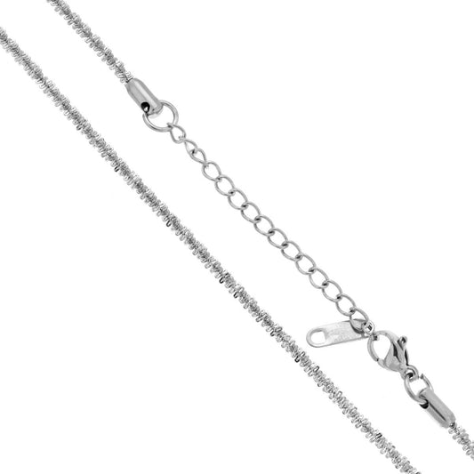 Catena Disco sezione mm 2.5 lunghezza cm 40+5 in ACCIAIO