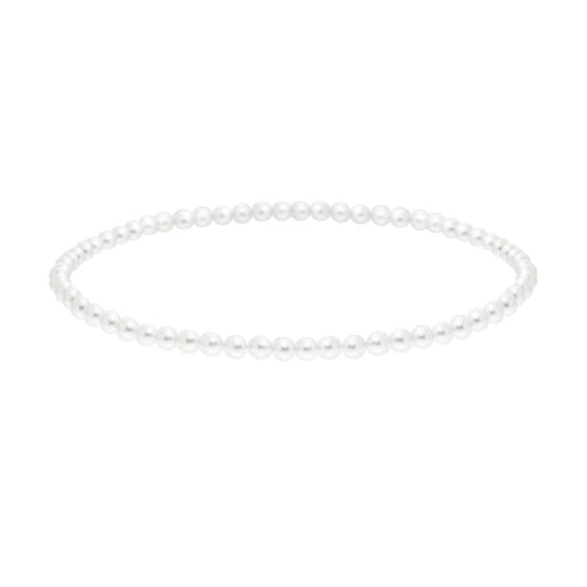 Bracciale elastico con Perle mm 3