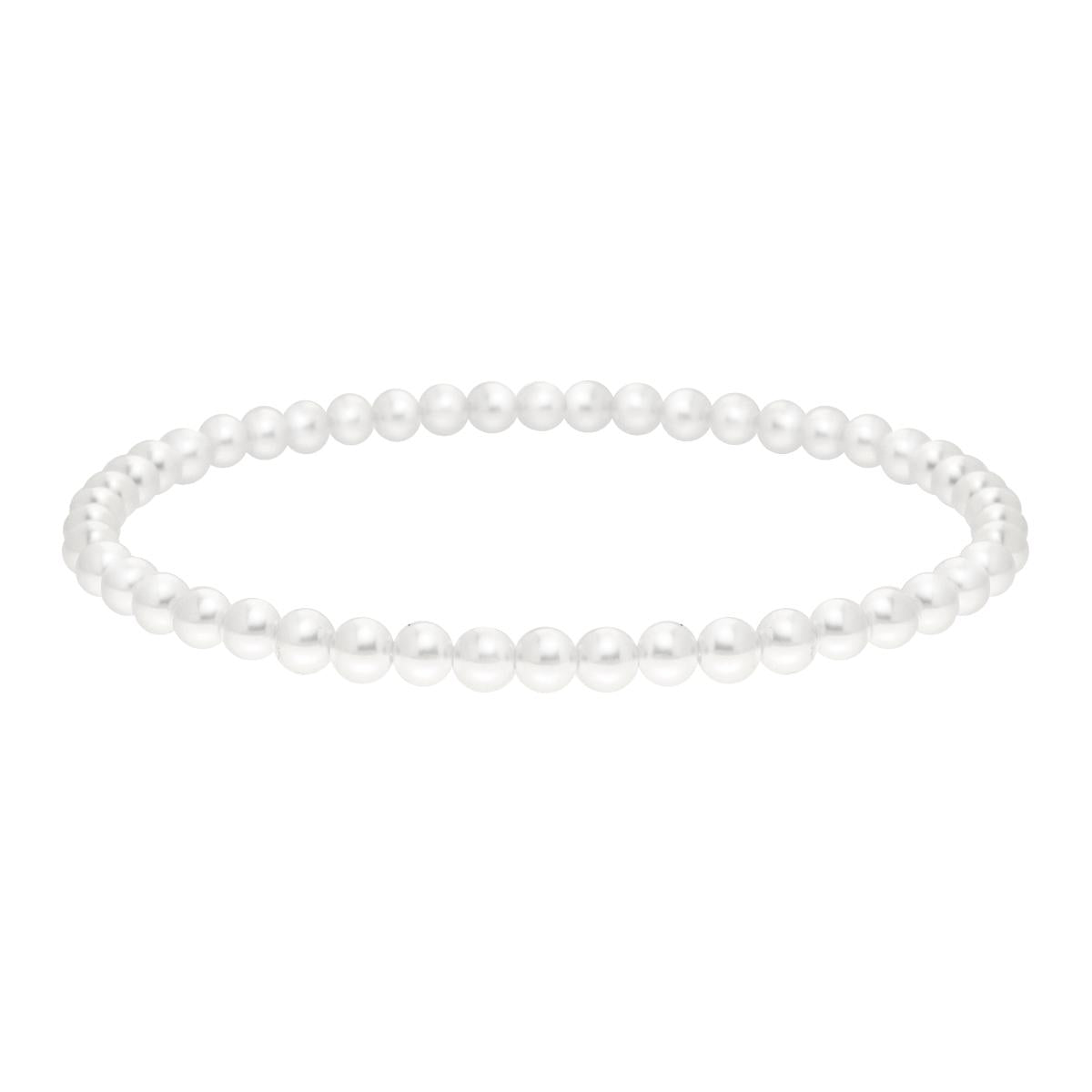 Bracciale elastico con Perle mm 5