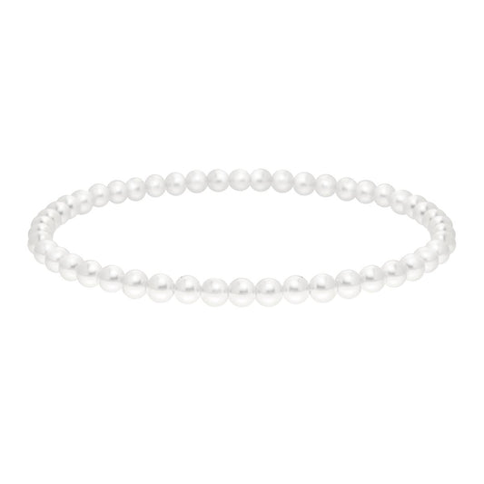 Bracciale elastico con Perle mm 5