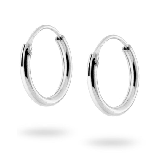 Orecchini Cerchio 12 mm in ARGENTO 925